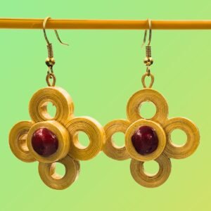 Blossom Aura Bamboo Earrings