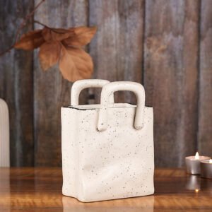 Ceramic Bag-Shaped Vase